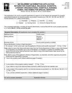 Dr 504 Florida Form in PDF