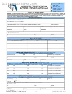 Florida Cf 831 Form in PDF