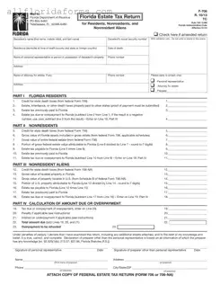 Florida F 706 Form in PDF
