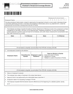 Florida Rts 6 Form in PDF